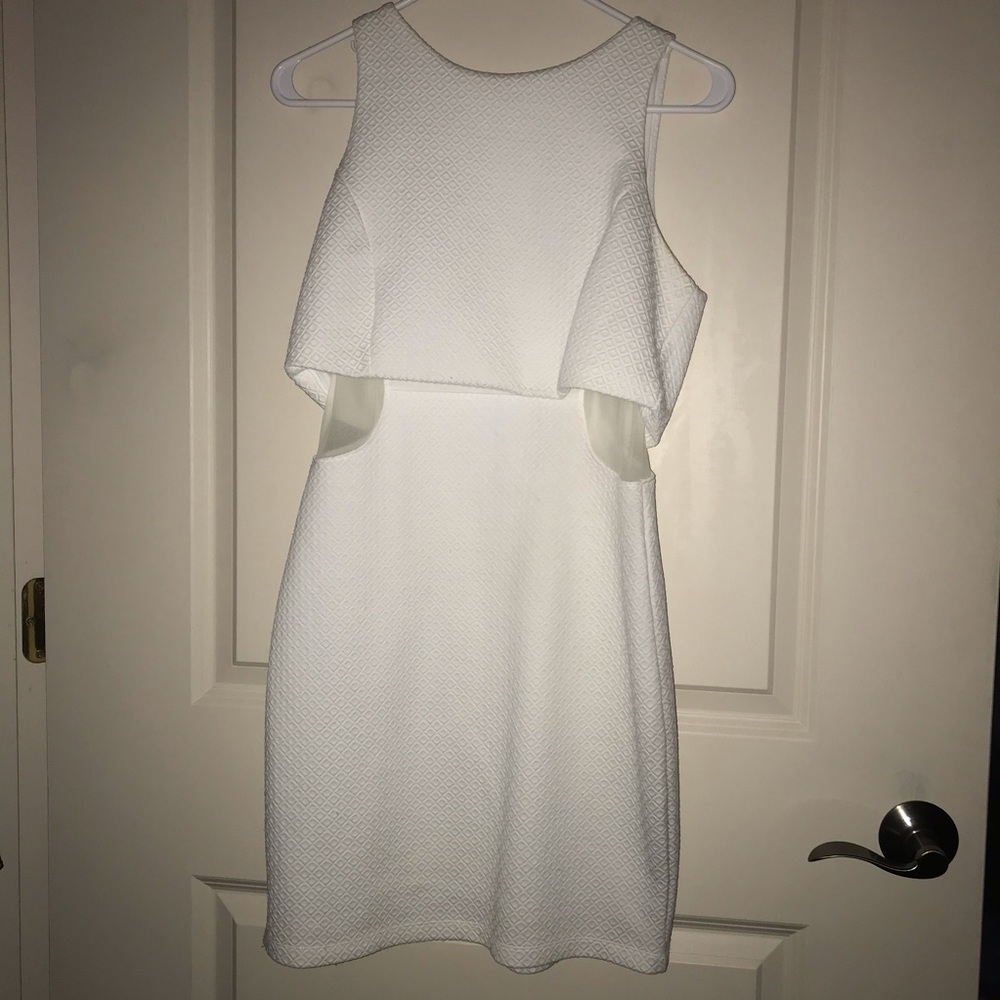 EMERALD SUNDAE cutout dress